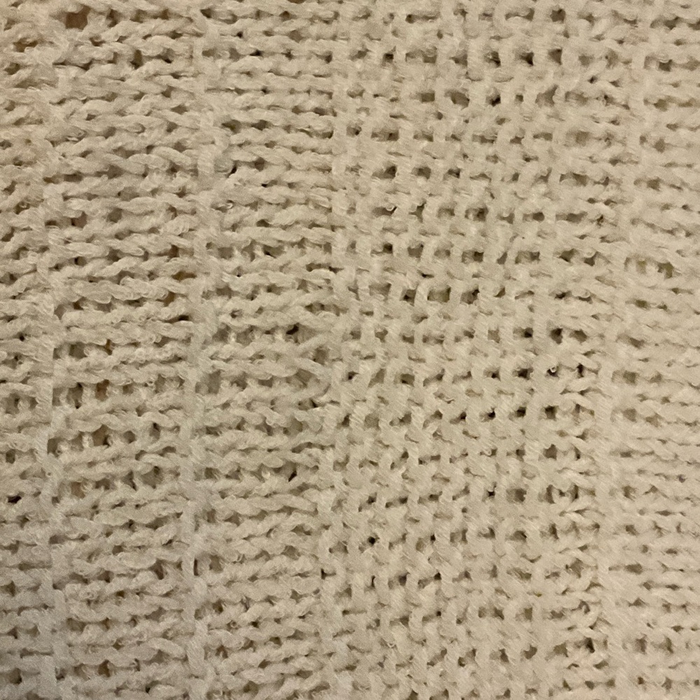 Vintage Havana Cream Sweater with Beige Script - Picture 4 of 4